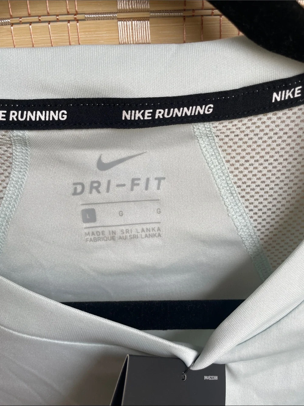 Nike Men's Dri-FIT Light Gray Short-Sleeve Training Polo